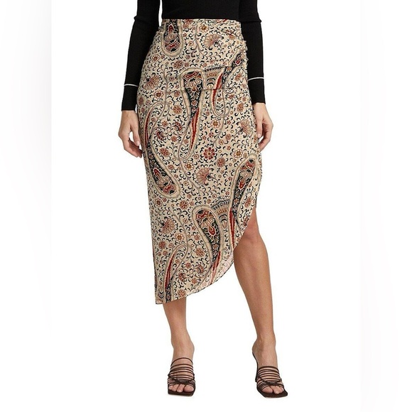 NEW Veronica Beard Herst Skirt Oat Multi Size 22 - Picture 1 of 5